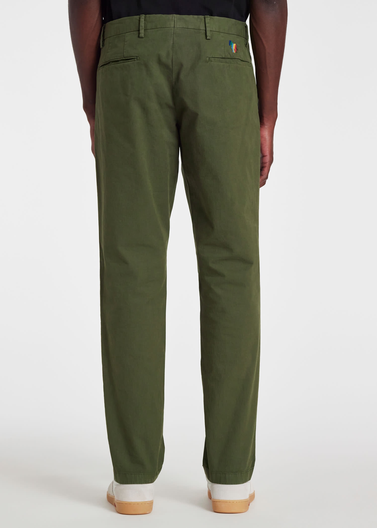 Mid-Fit 'Broad Stripe Zebra' Chinos - 5