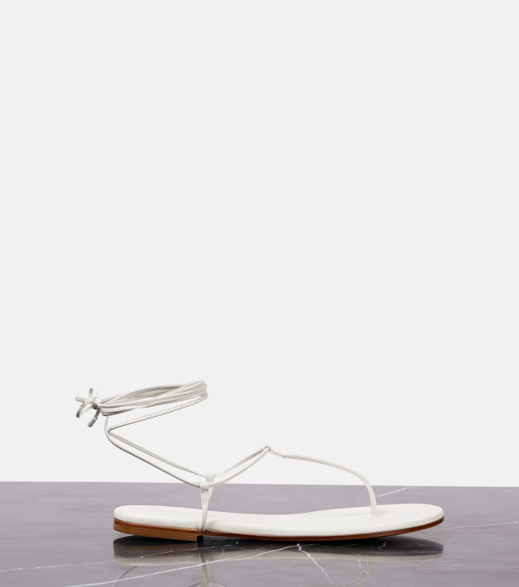 Gwyneth leather sandals - 4