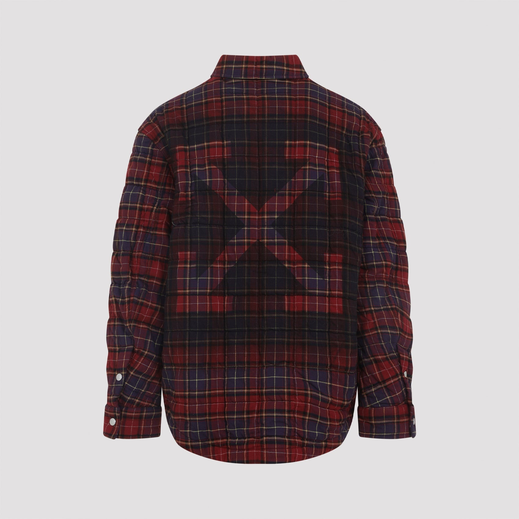 Off White Spray Arr Check Flan Jacket Men - 2