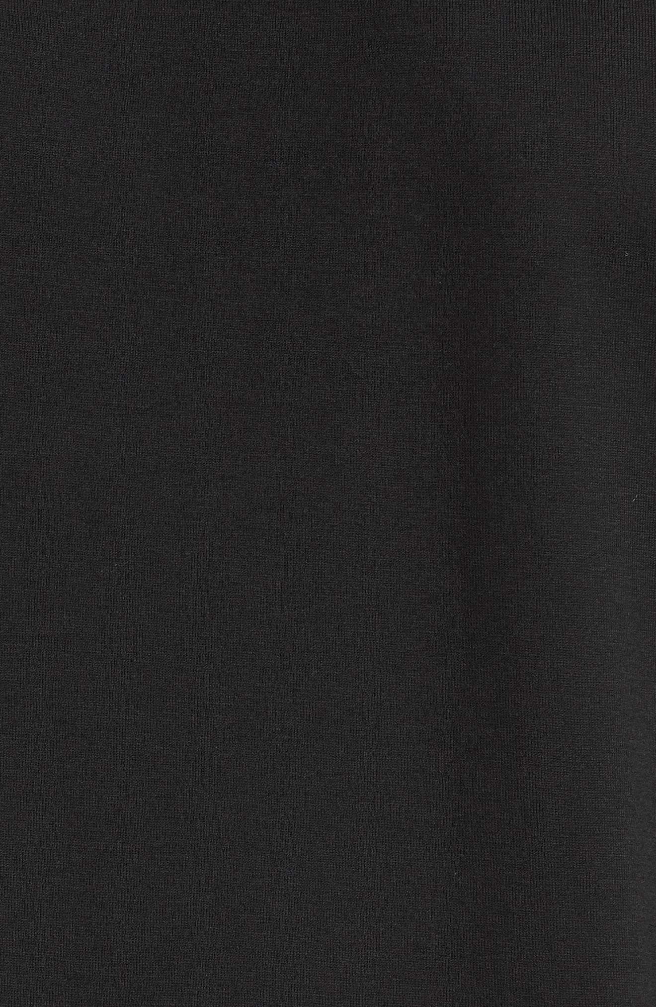 Logo Plate Crewneck Cotton T-Shirt - 6