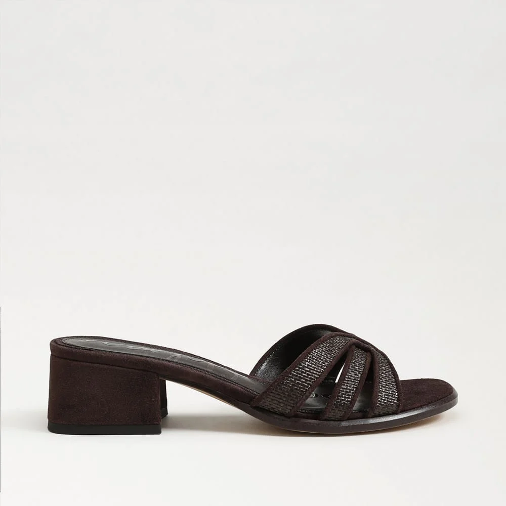 Farrin Block Heel Slide Sandal - 1