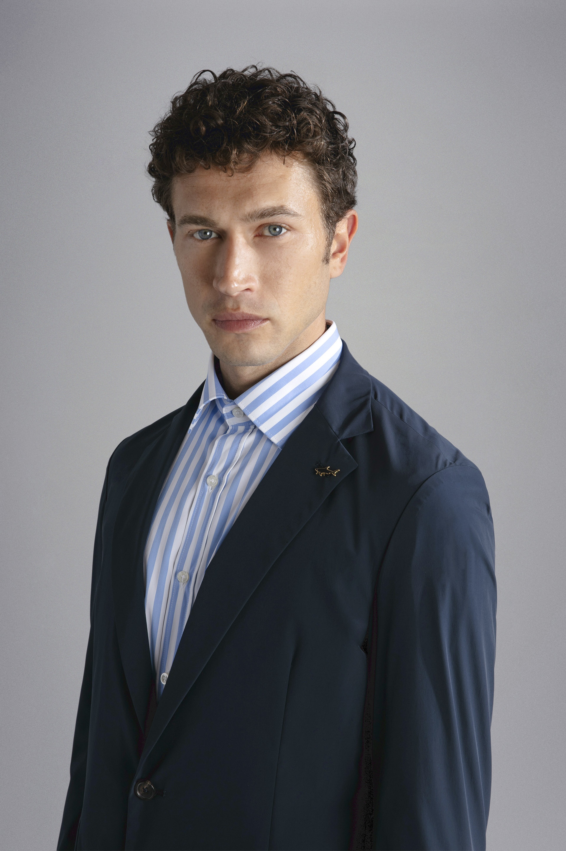 STRETCH NYLON BLAZER - 4