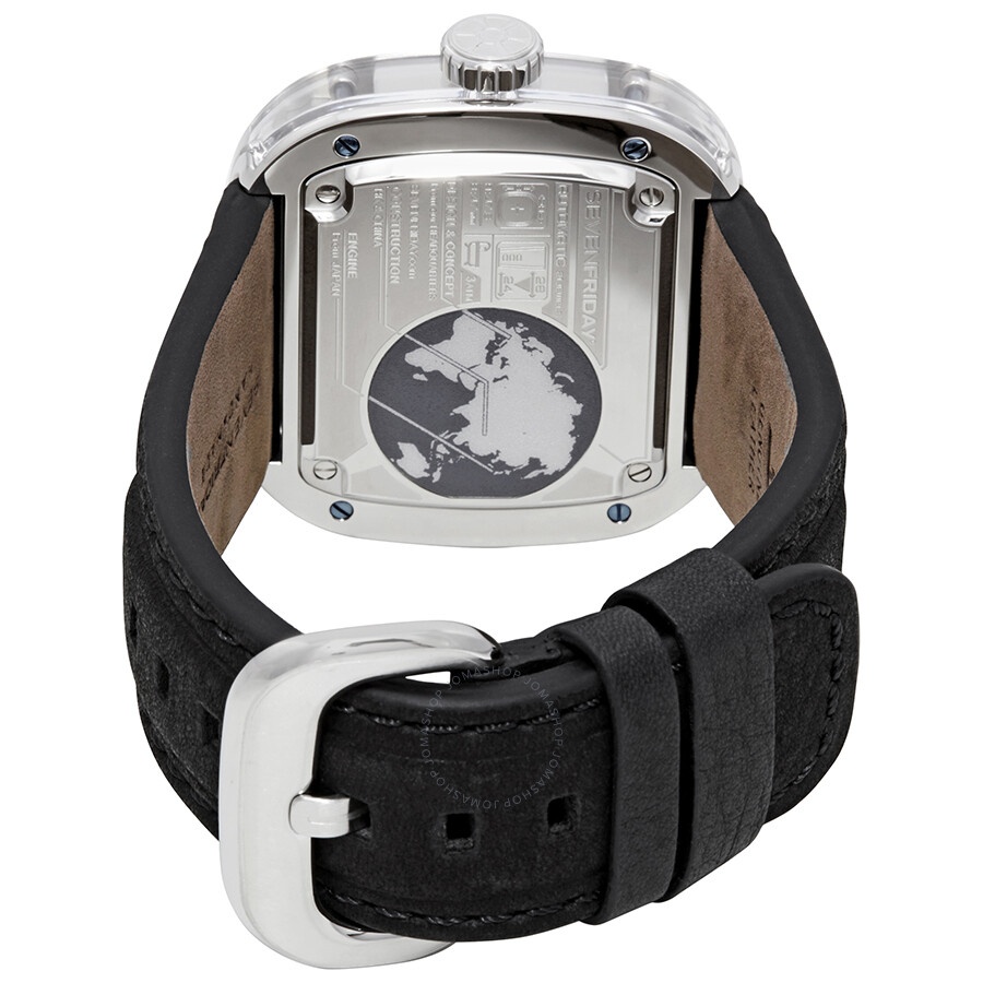 Sevenfriday - Sevenfriday S-Series Rhodium Dial Automatic Men's Watch S1/01 - 3