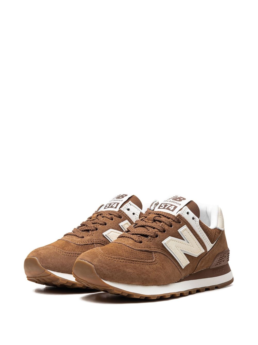 Athletic Shoes New Balance Ml574 Homme Marron New Balance 574 Low - Main Image