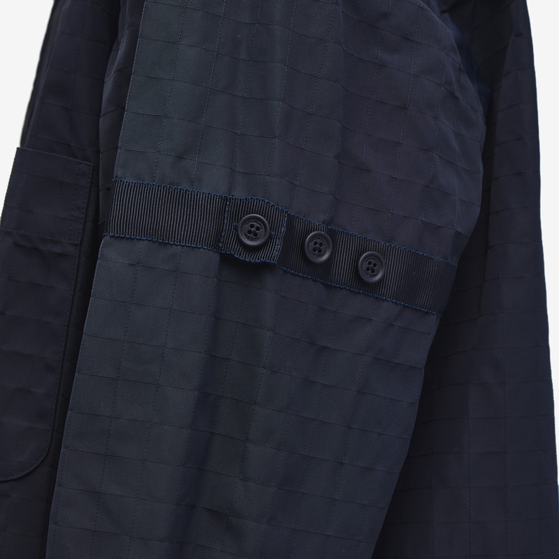 Thom Browne Thom Browne Oversized Tonal Shirt Jacket outlook