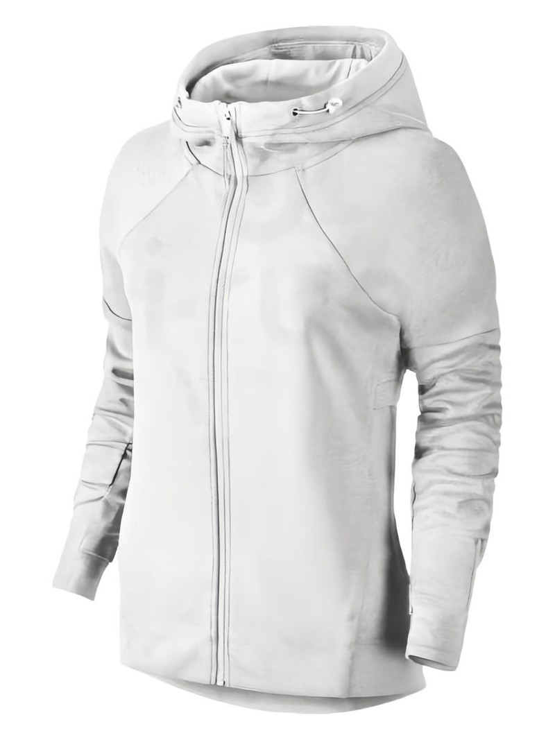 zip-fastening hoodie jacket 1