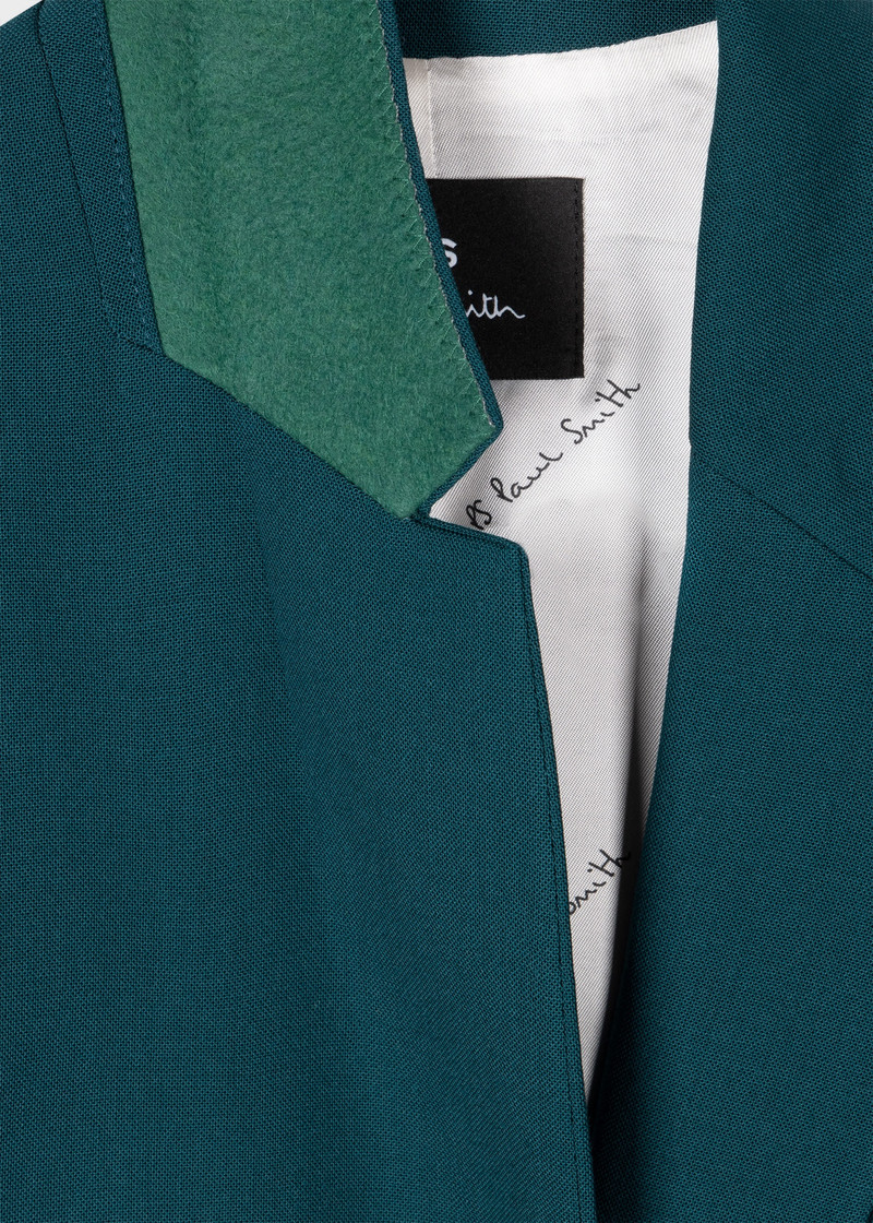 Paul Smith Women's Wool-Hopsack Slim-Fit Suit outlook