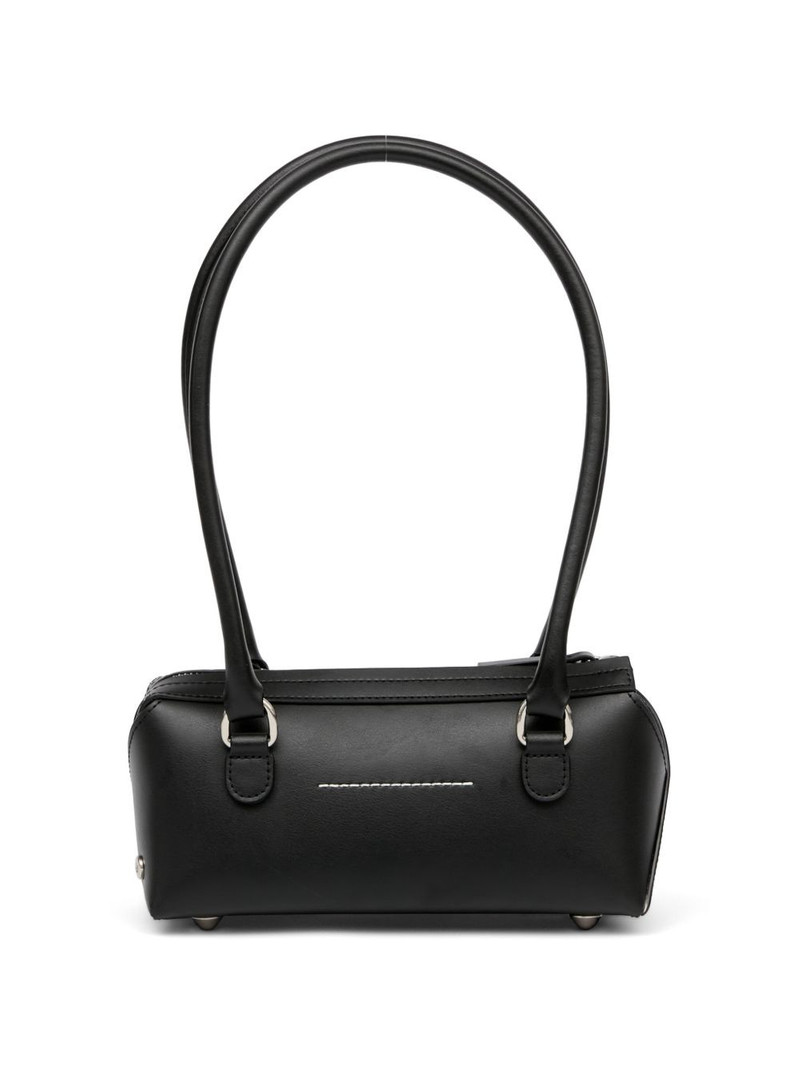mini Bauletto J logo shoulder bag 4