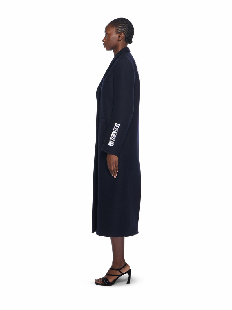 Long Tailored Wool Coat 3