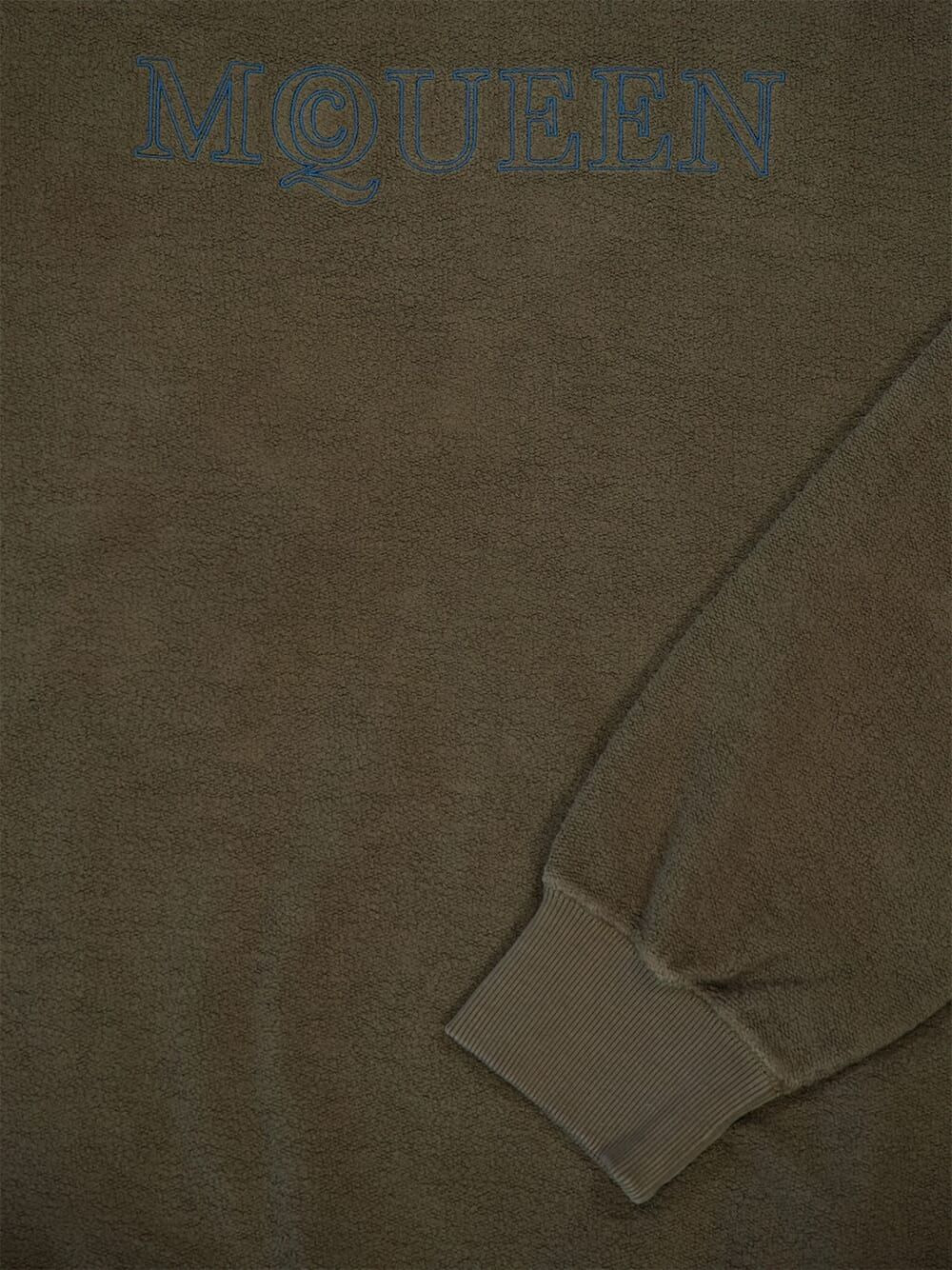 logo-embroidered sweatshirt - 4