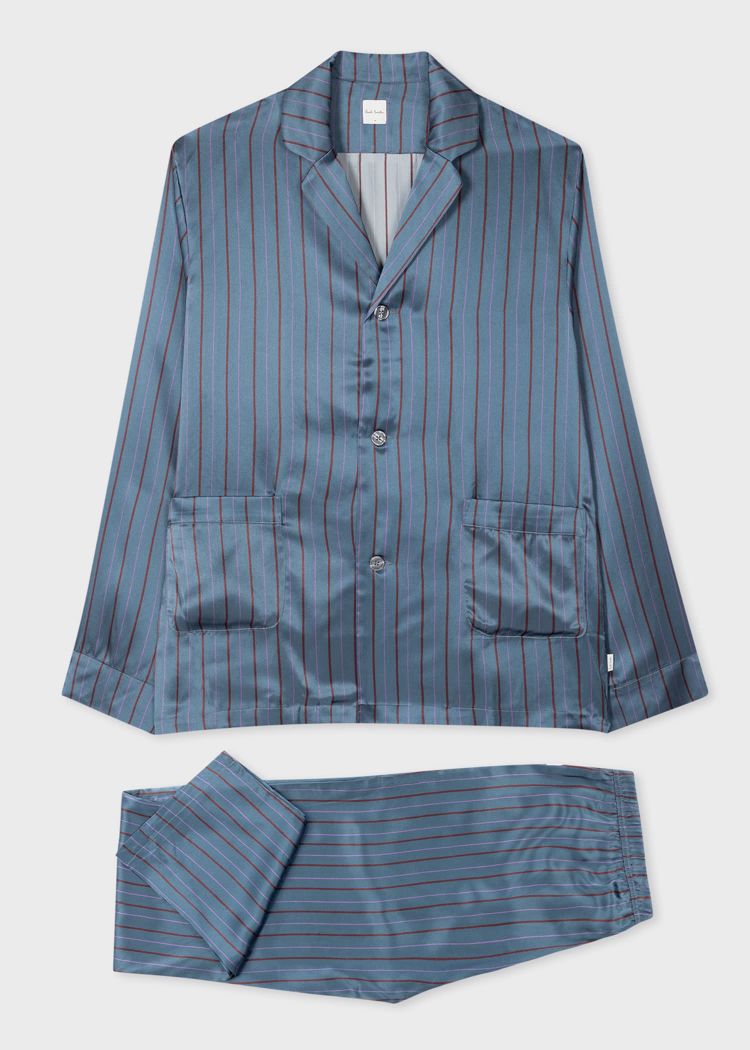 Silk Stripe Pyjamas - 1