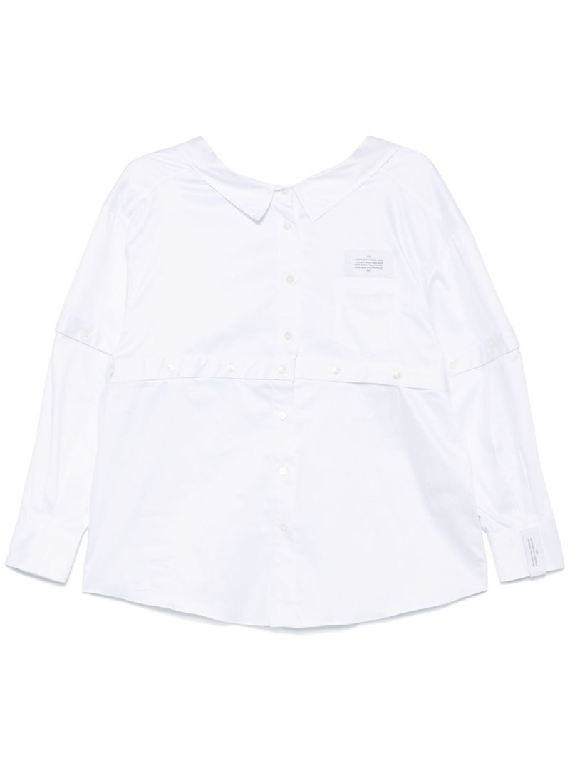 Multi-Button Broken shirt 1