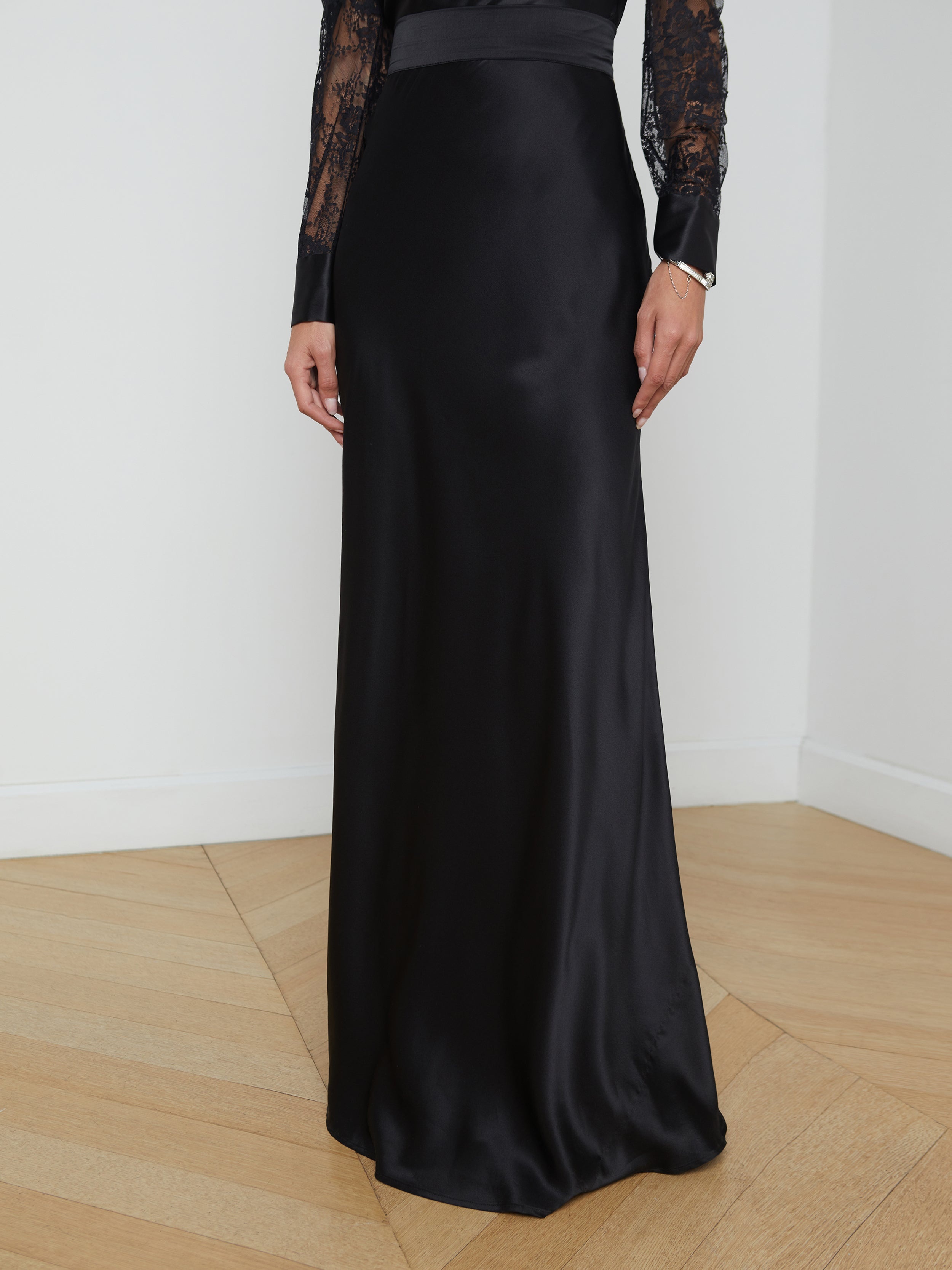 Ryker Silk Maxi Skirt - 4