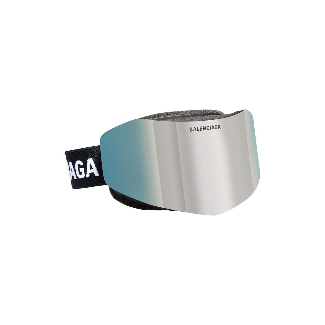 Ski Mask Goggles in Mirror Silver - 3