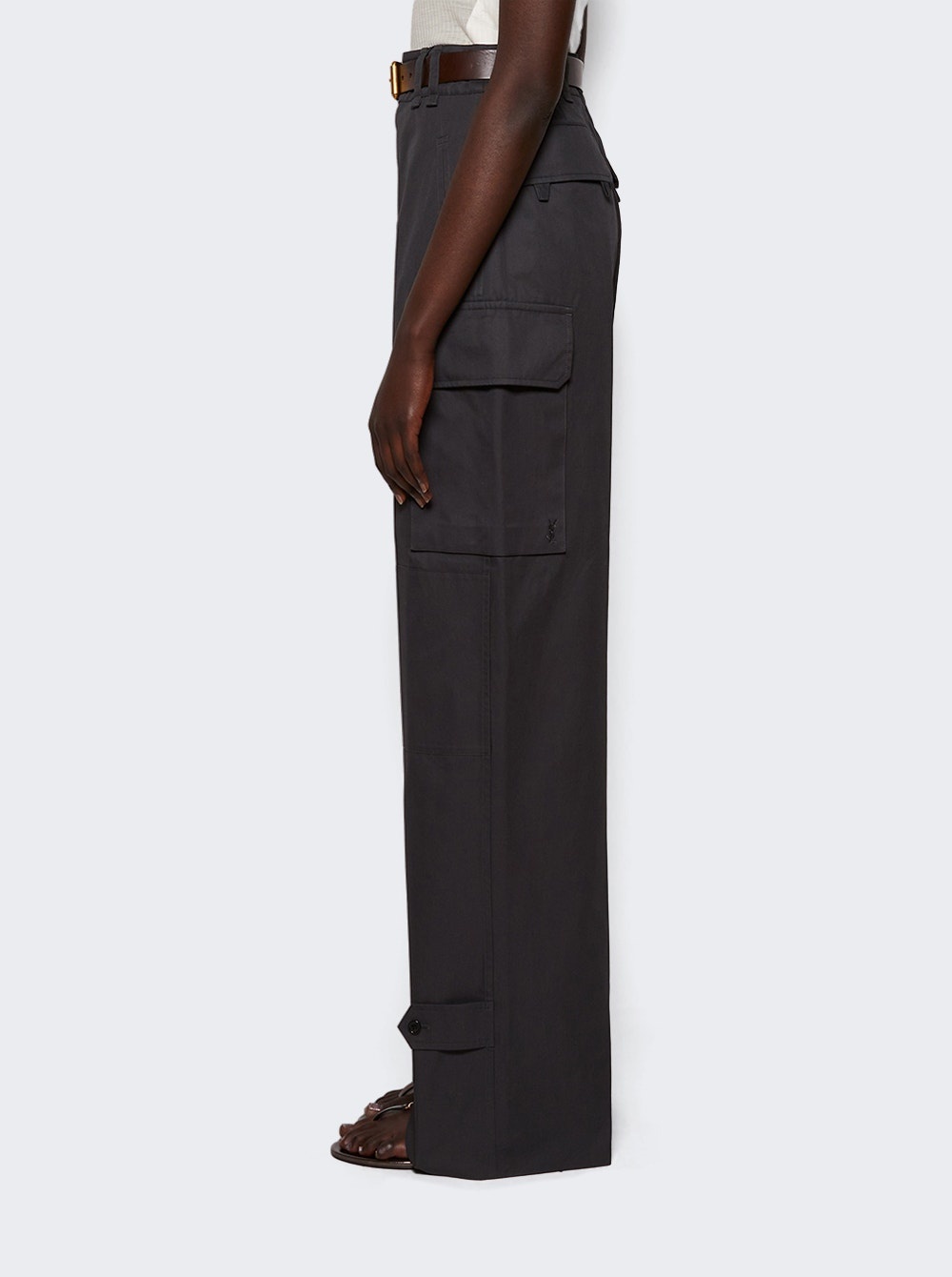 Cassandre Cargo Pants Dark Grey - 4