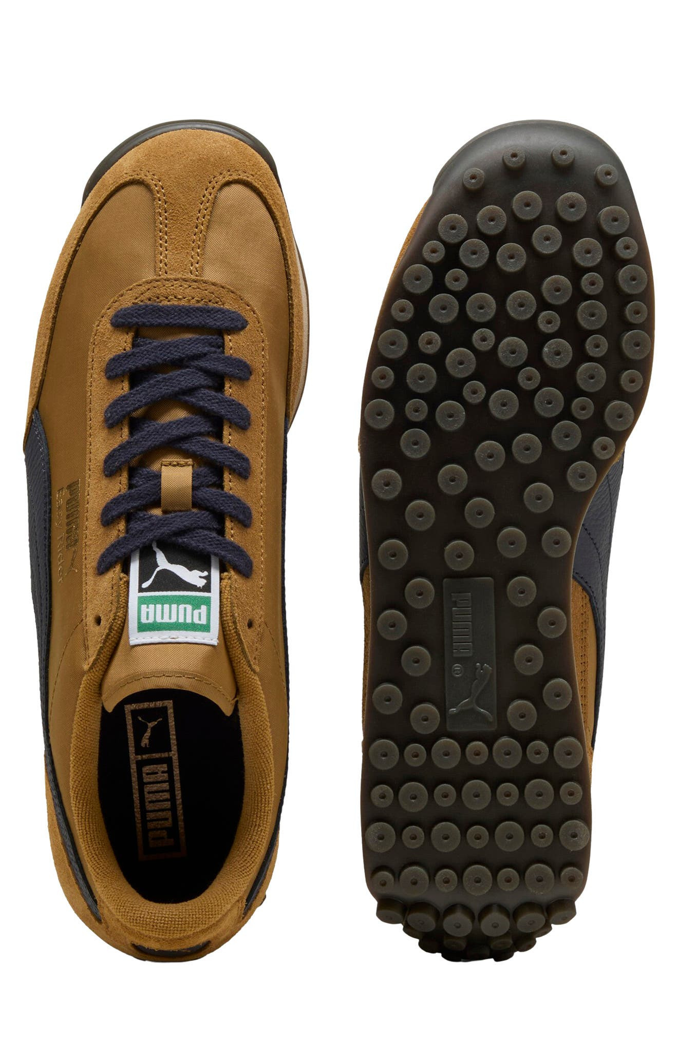 PUMA Easy Rider Sneaker in Honey Butter-New Navy at Nordstrom - 4