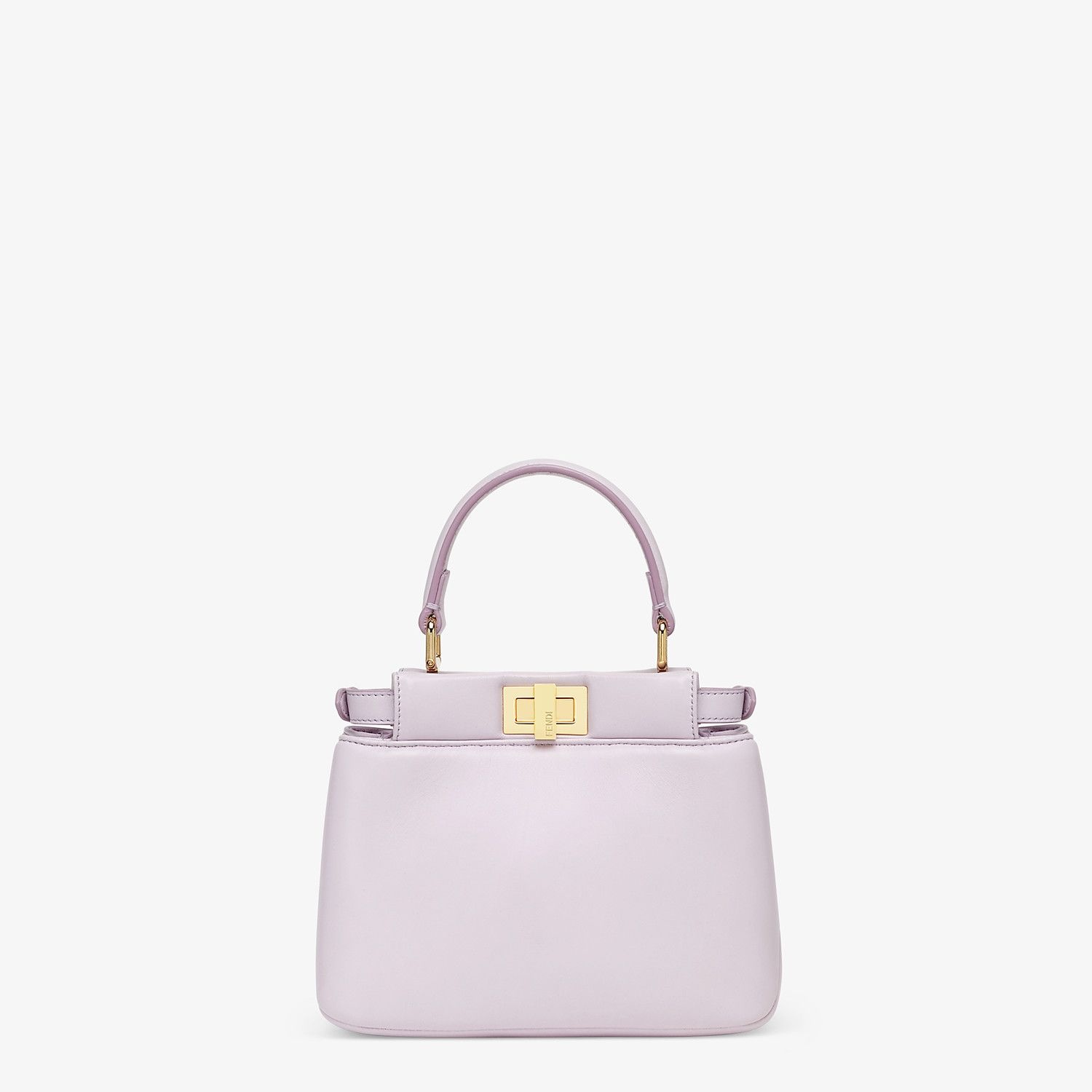 Lilac nappa leather bag - 4