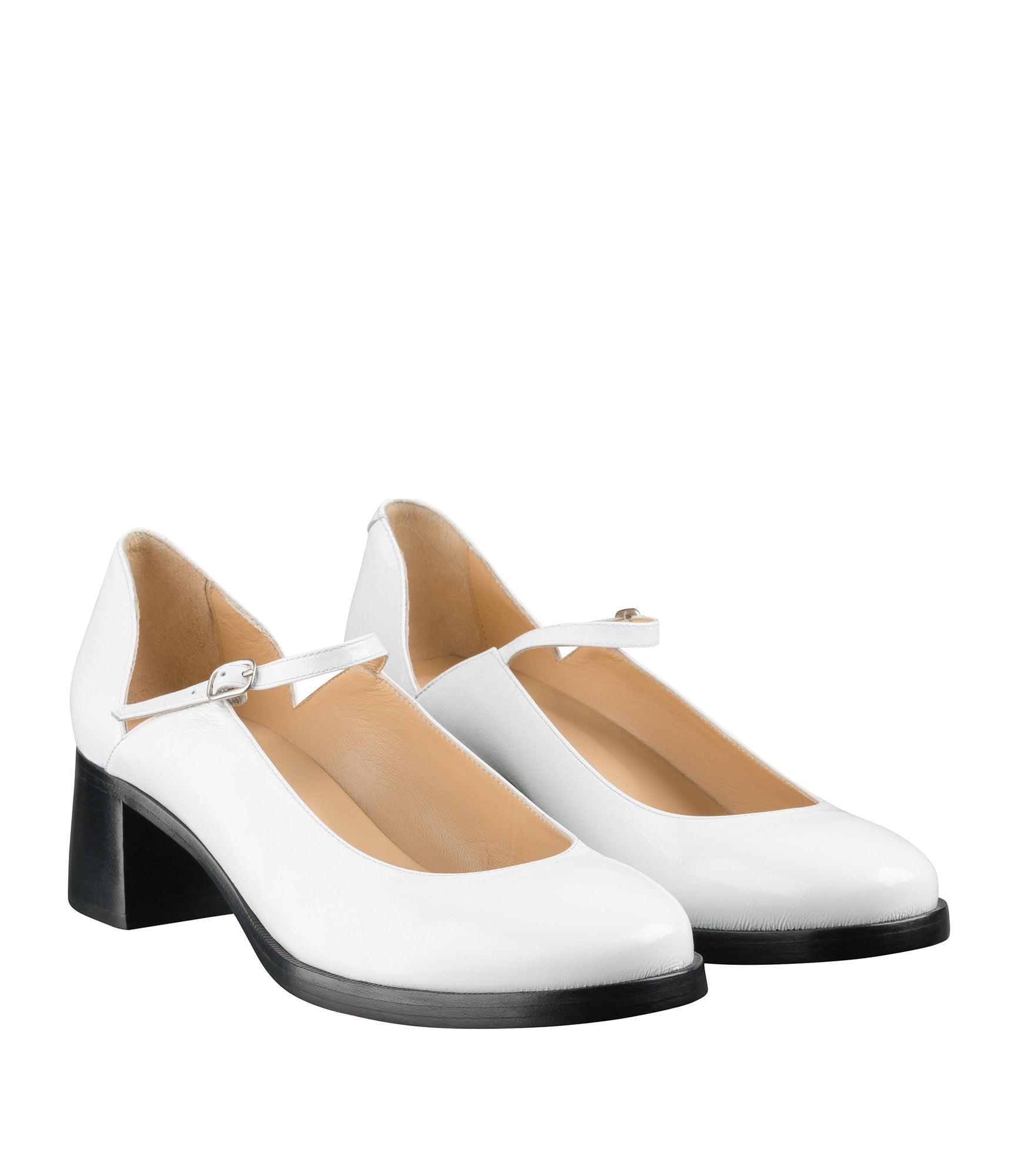 A.P.C. Jade Mary Janes REVERSIBLE