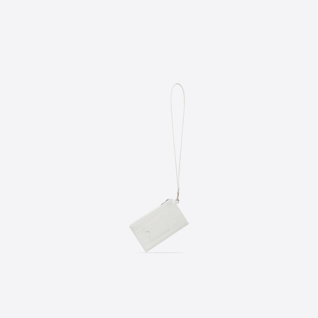 Men's Cash Pouch And Card Holder  in White - 2