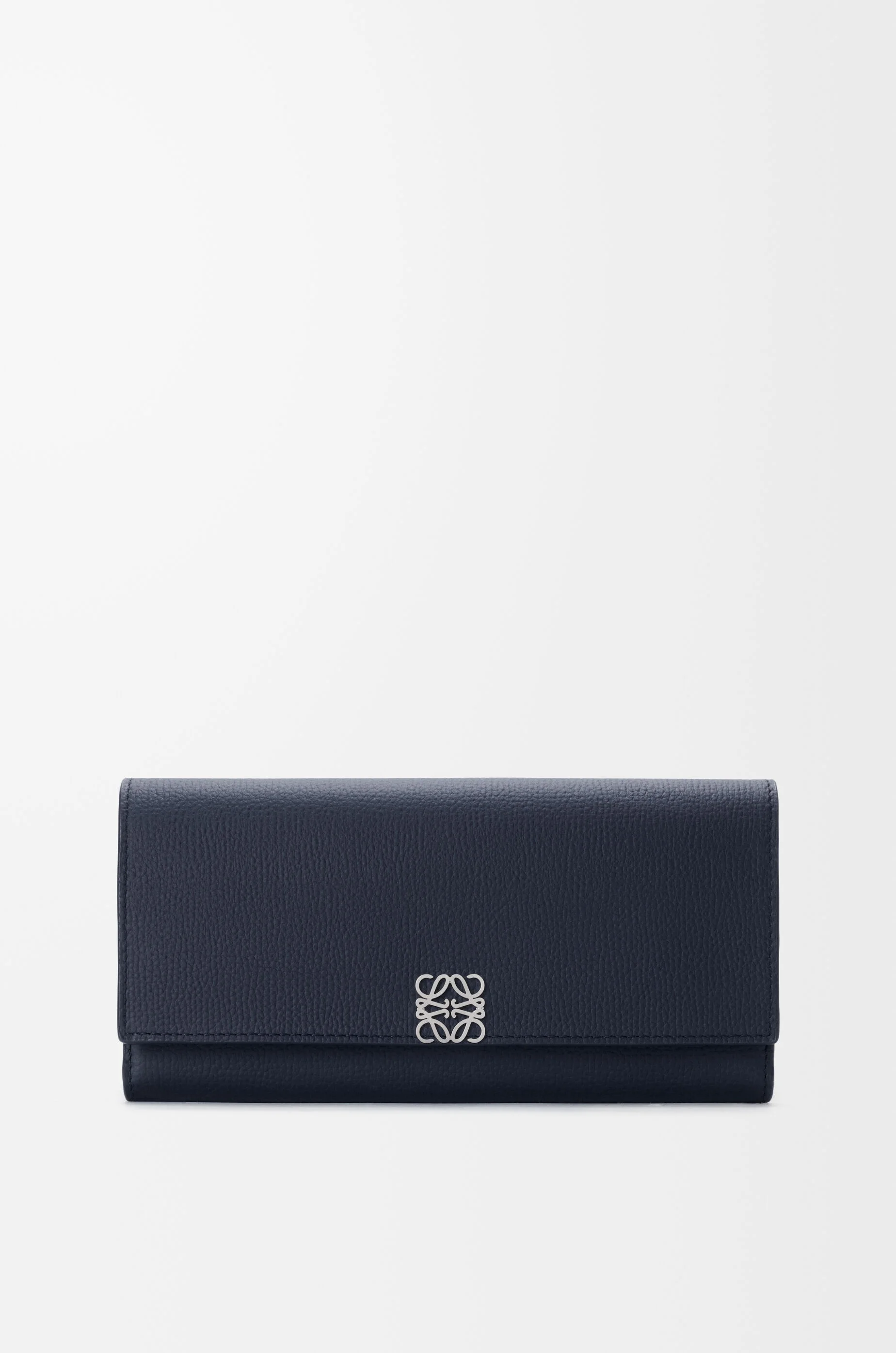 Anagram continental wallet in pebble grained calfskin - 1