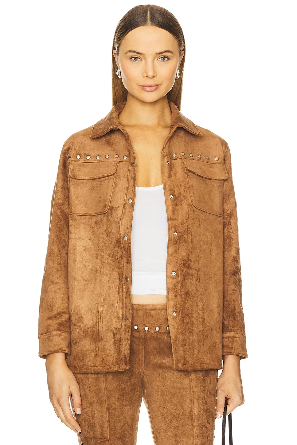 x REVOLVE Nirvana Suede Jacket - 1