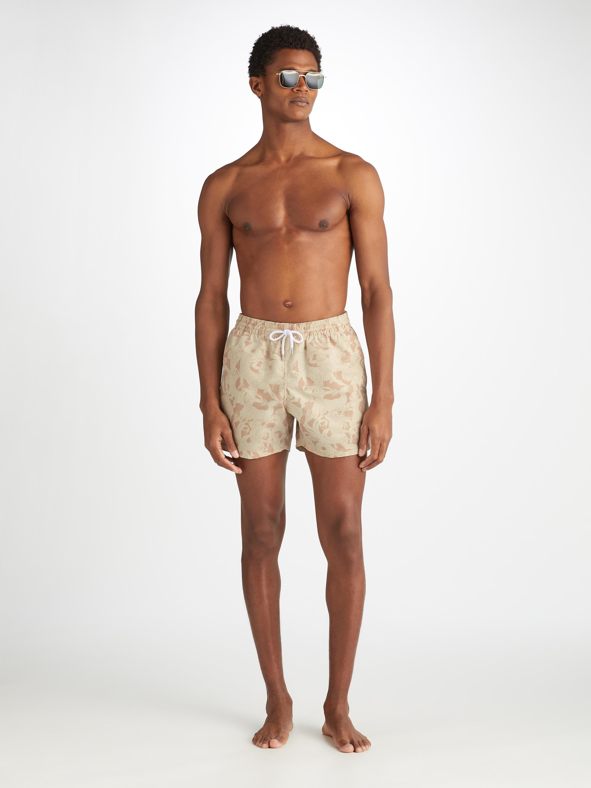 Men's Short Swim Shorts Maui 64 Sand - 3
