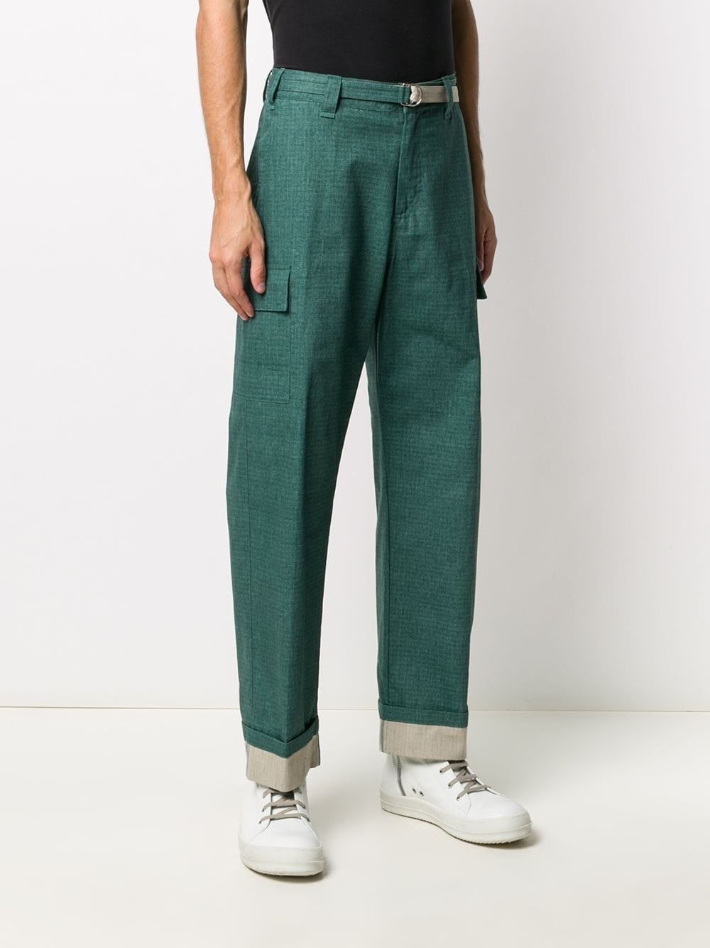 cotton cargo pants - 3