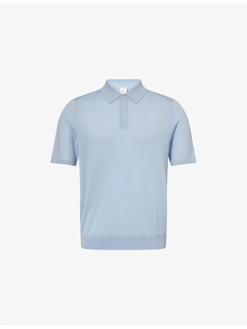 Short-Sleeve Merino-Wool Polo Shirt - 1
