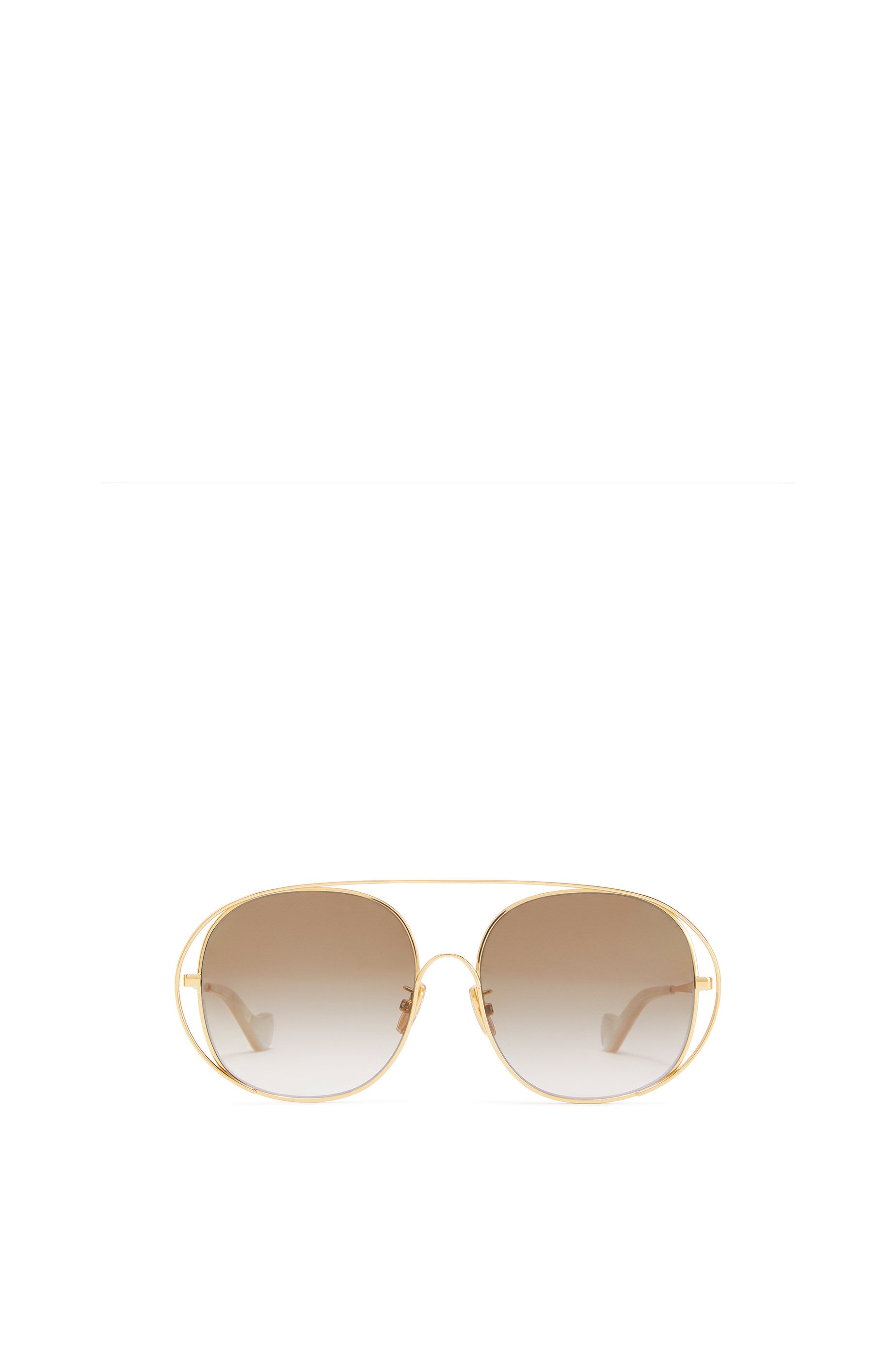 Metal round sunglasses - 1