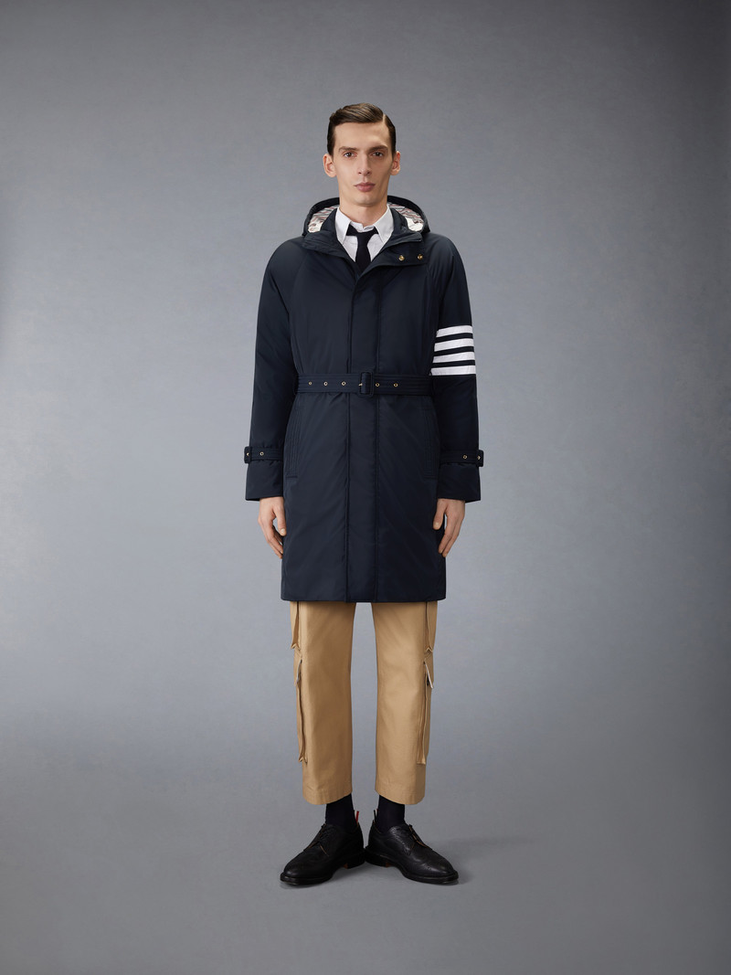 Thom Browne POLY TWILL 4-BAR DOWN FILLED PARKA outlook