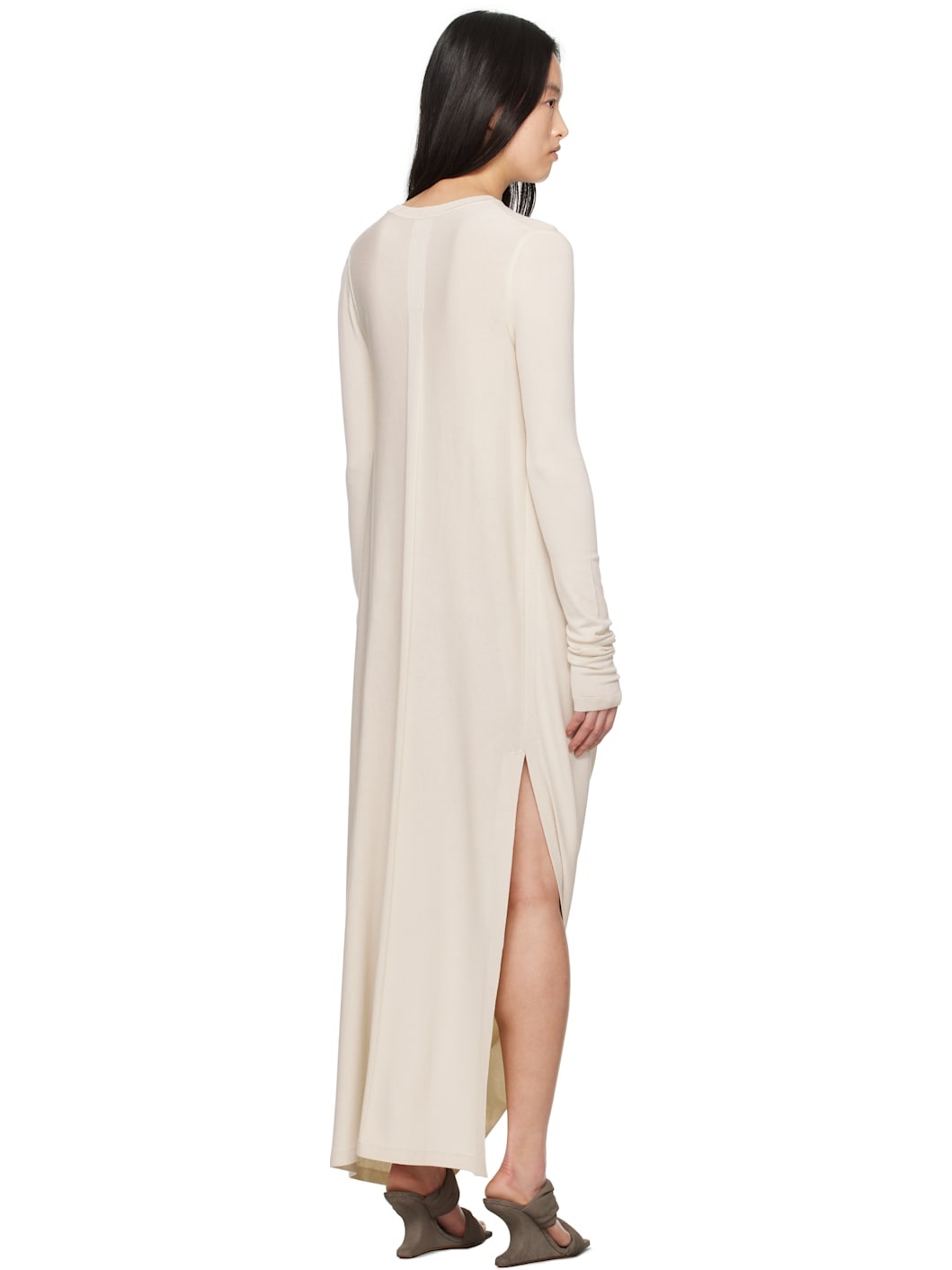 Off-White Hollywood Twisted Midi Dress - 3