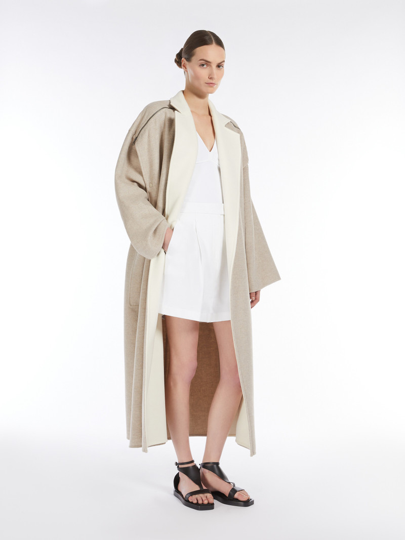 Max Mara AMBURGO1234 Stretch-cotton shorts outlook