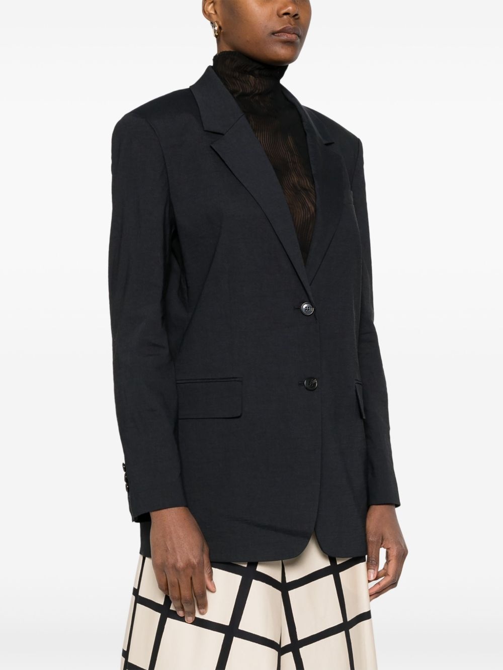 single-breasted blazer - 3