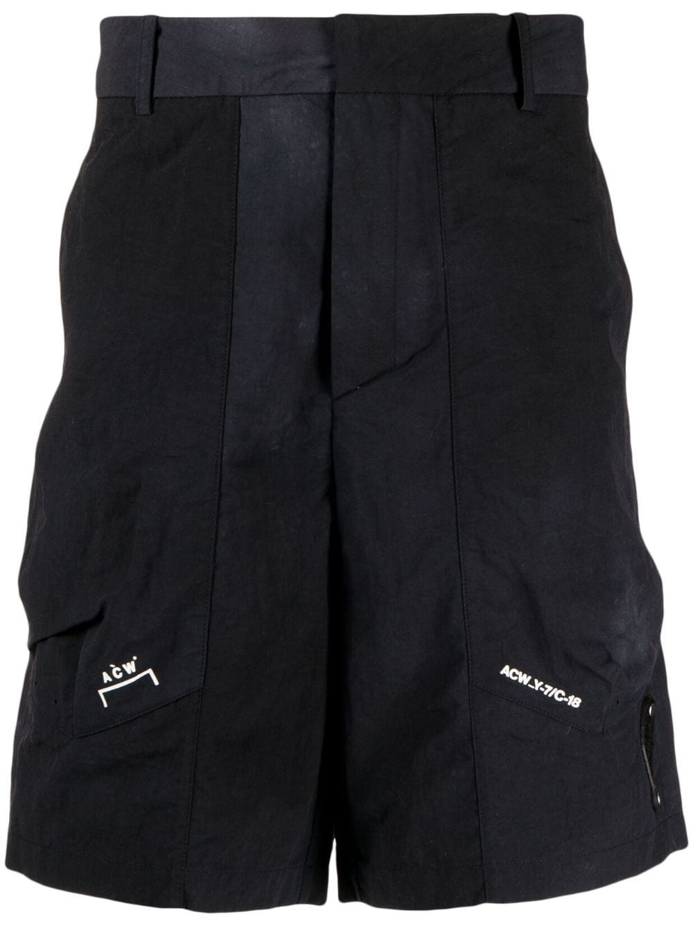 Irregular Dye logo-print shorts - 1
