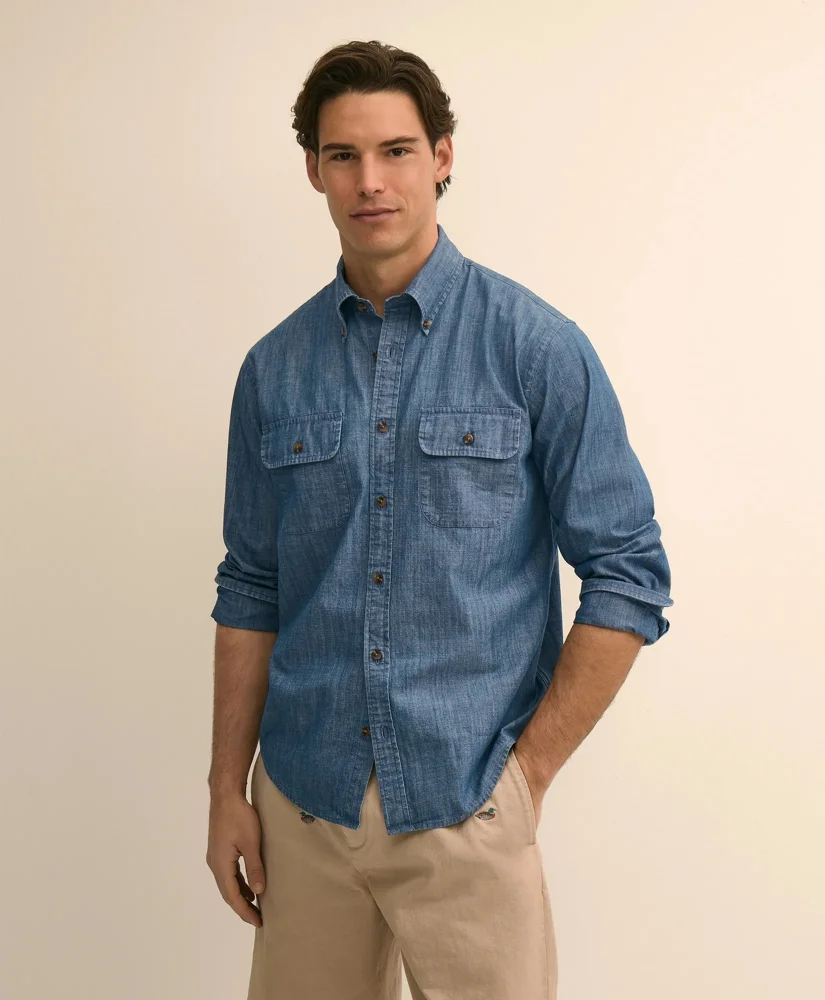 Friday Chambray Work Shirt - 1