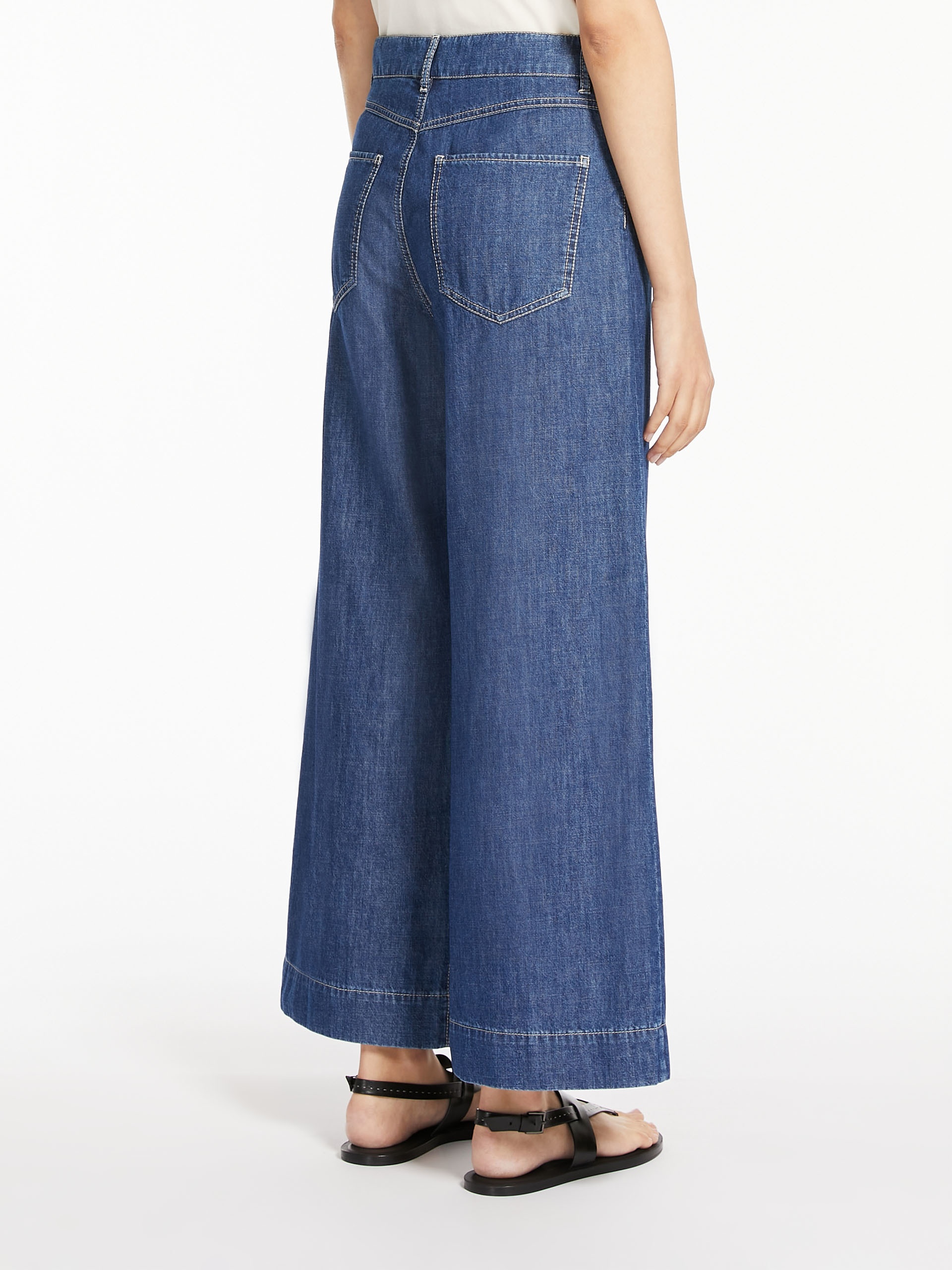 ZENDAYA Straight denim trousers - 4