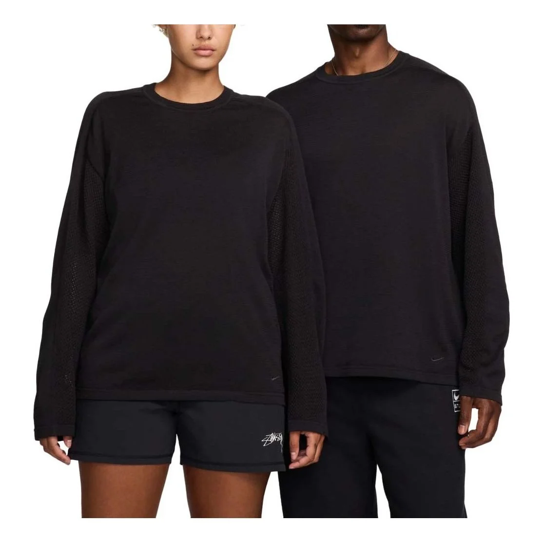 Nike x Stussy Long Sleeve Jesrey Asia Sizing 'Black' HF3899-010 - 1