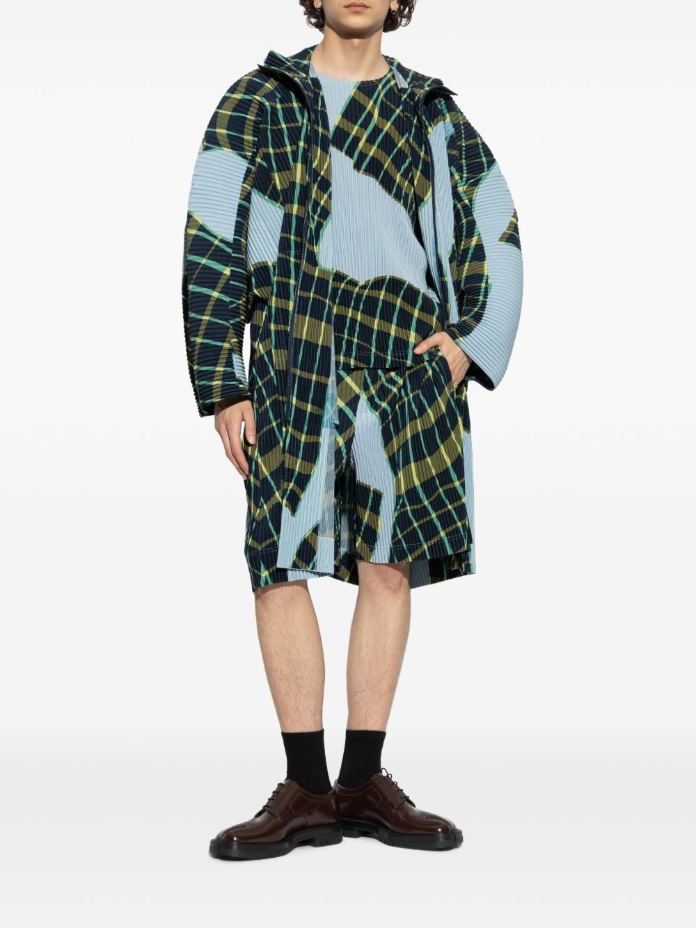 Windswept Plaid coat - 2