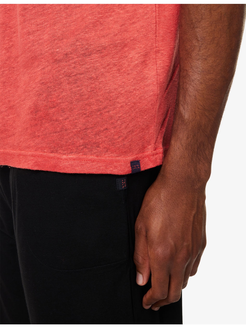 Jordan Crewneck Linen T-Shirt - 4