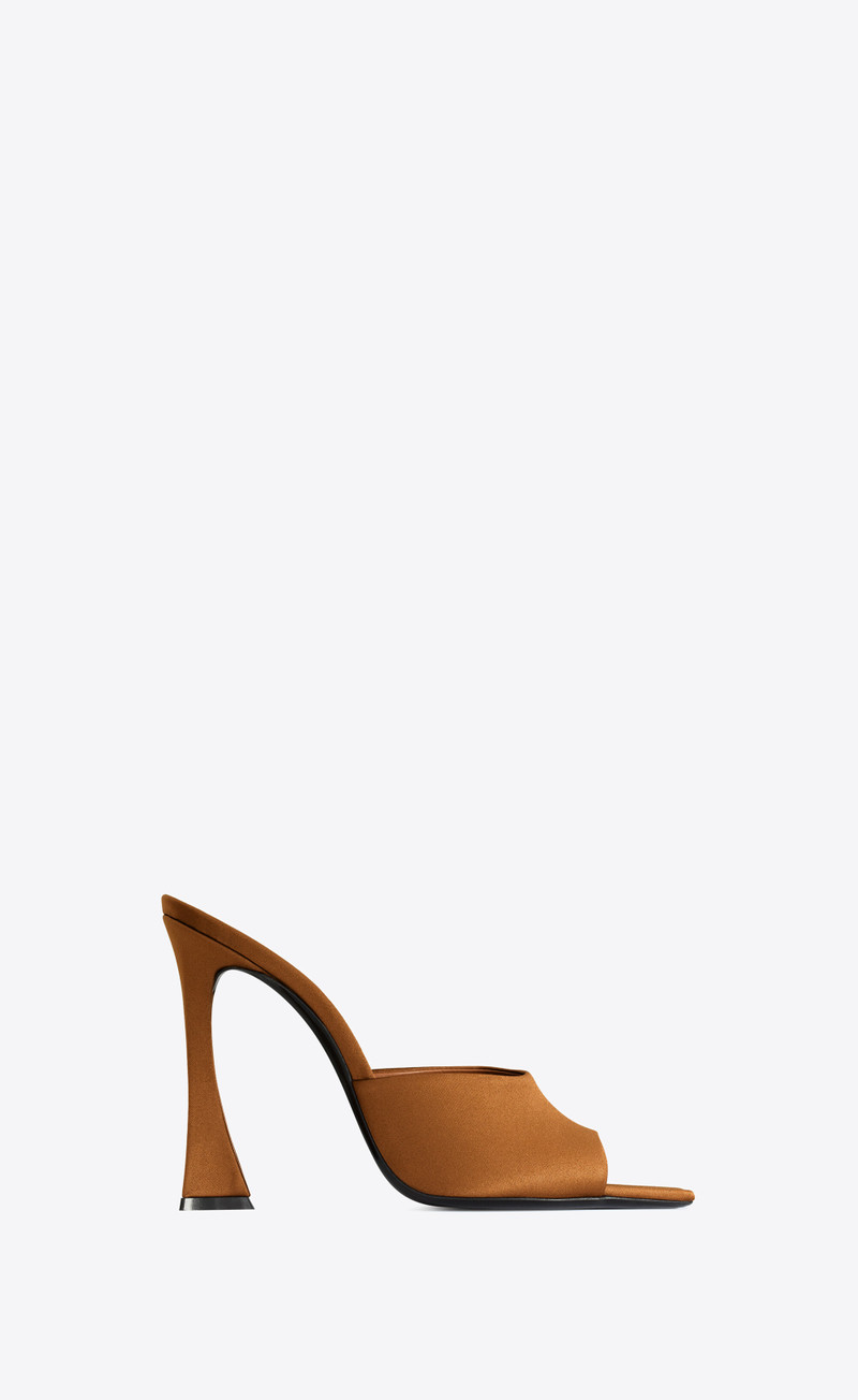 hall mules in satin - 1