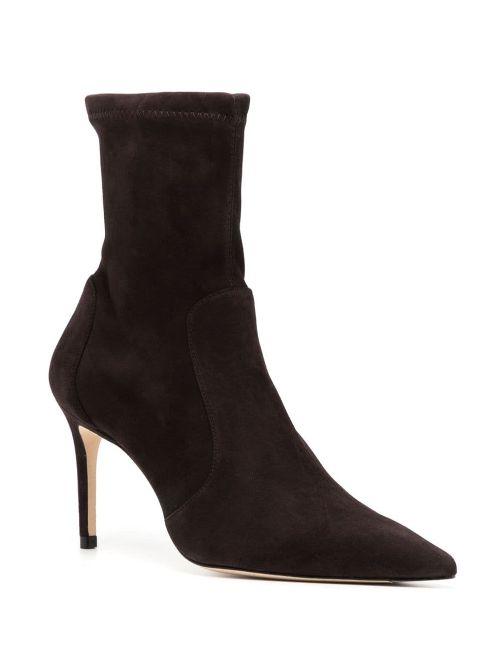 Stuart 85mm suede boots - 2