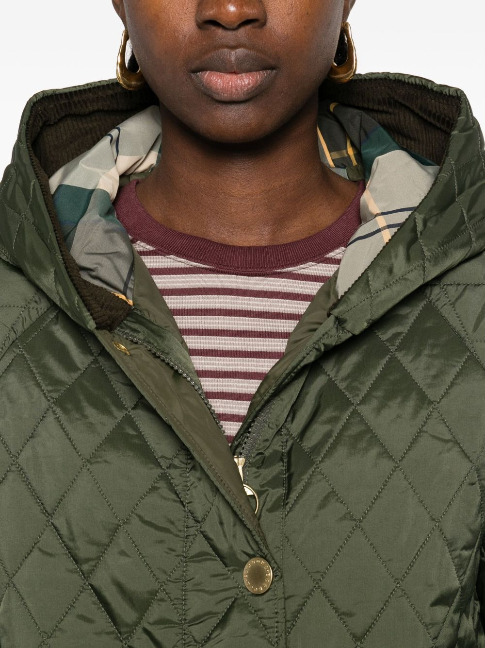 quilted hooded jacket - 5