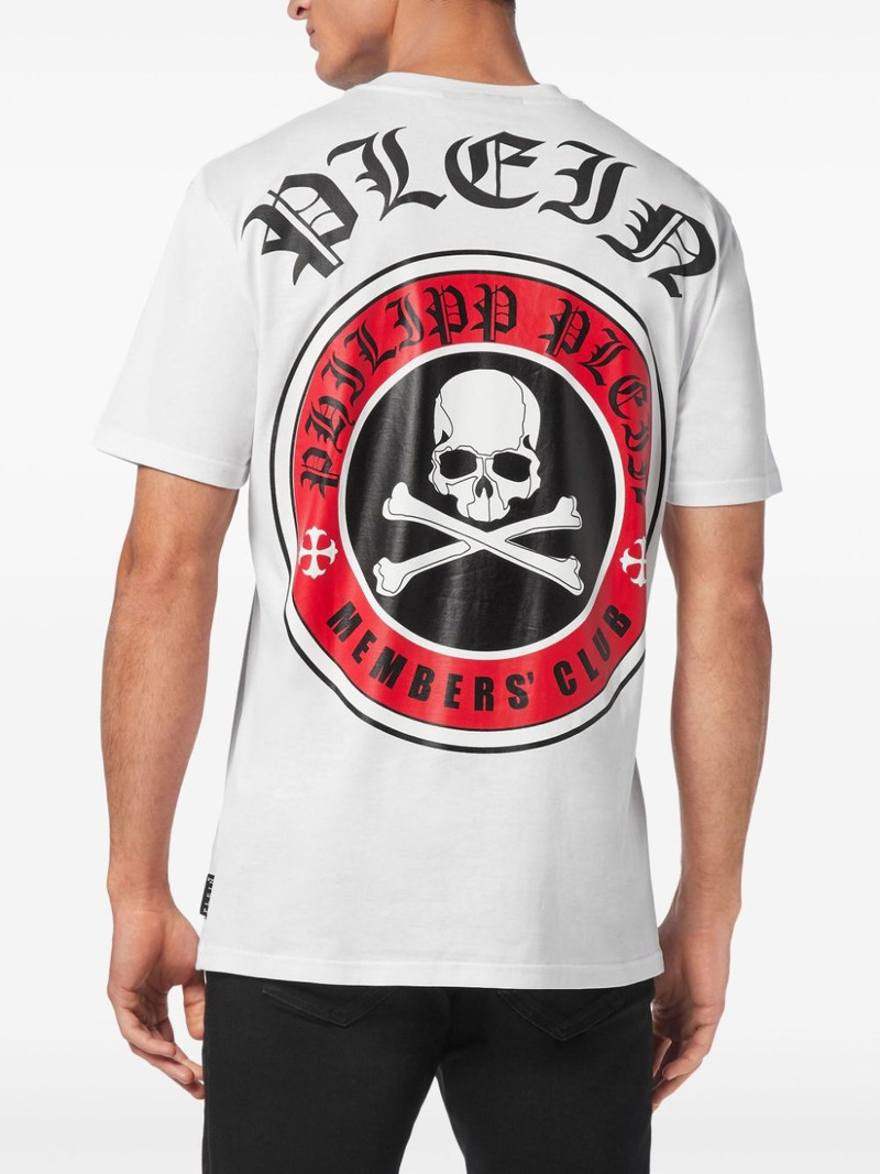 skull-print cotton t-shirt 4