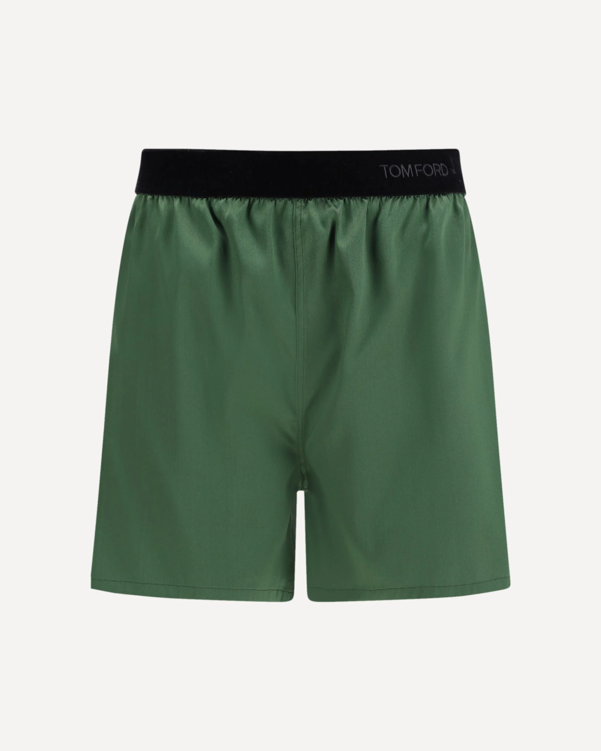 Stretch silk satin PJ Shorts - 1