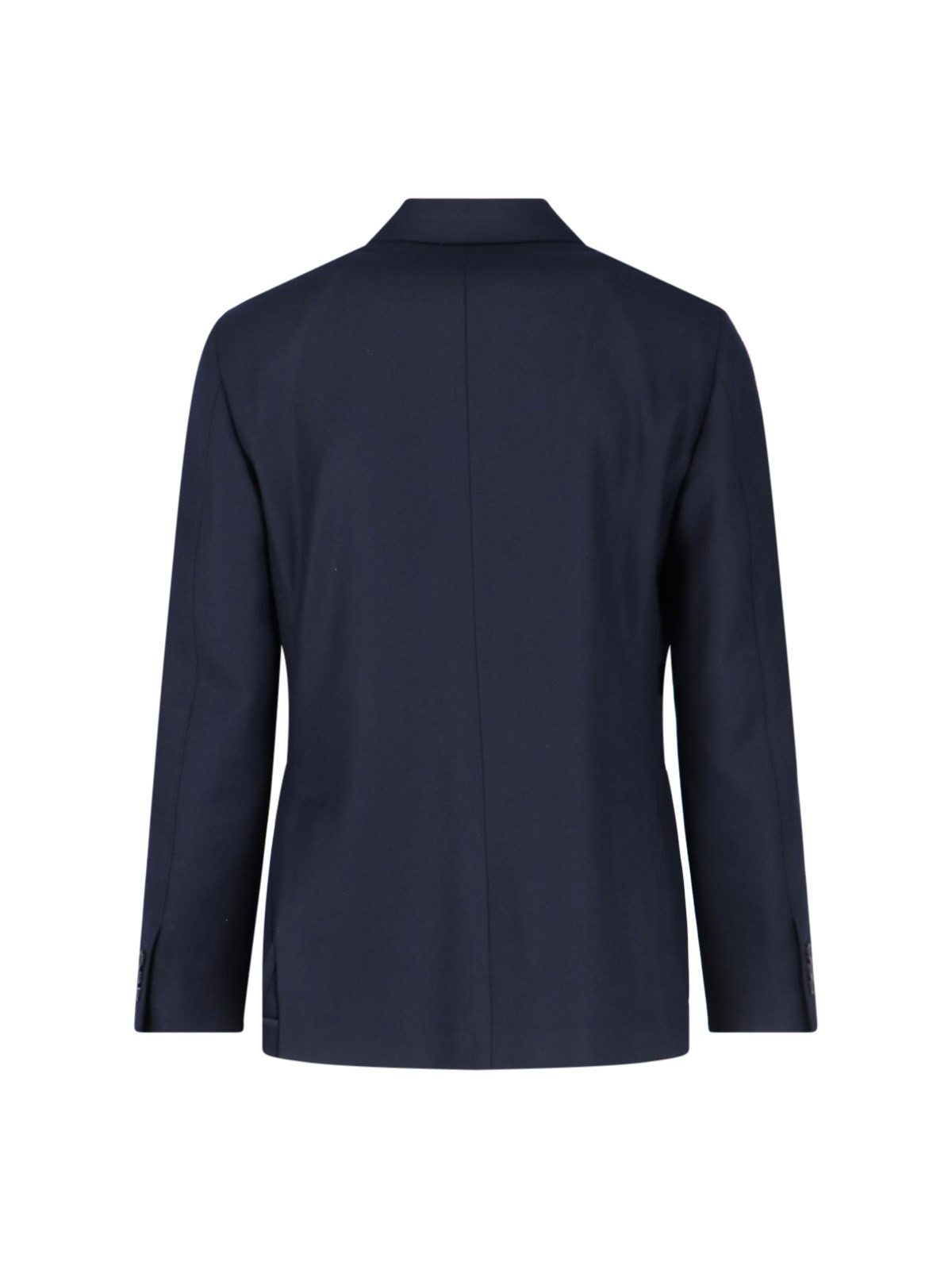 DOUBLE-BREASTED BLAZER IN WOOL AND CASHMERE BLEND - 2