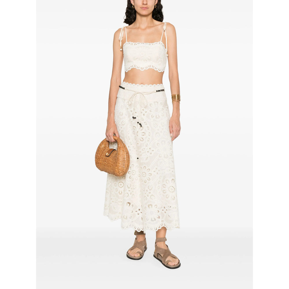 Zimmermann Neutrals Tops - Vests & Tank Tops Women - 5