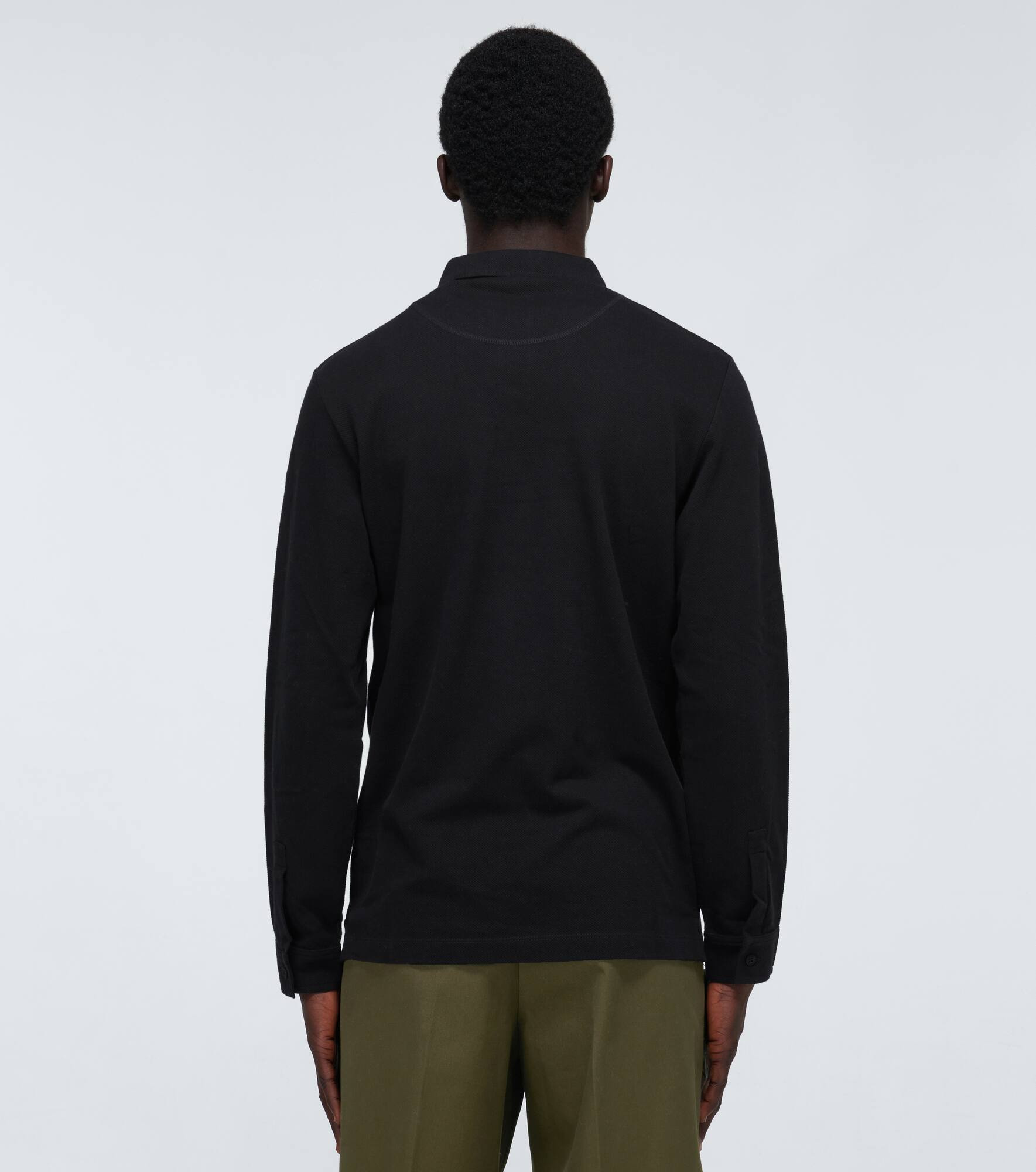 Riviera long-sleeved polo shirt - 4