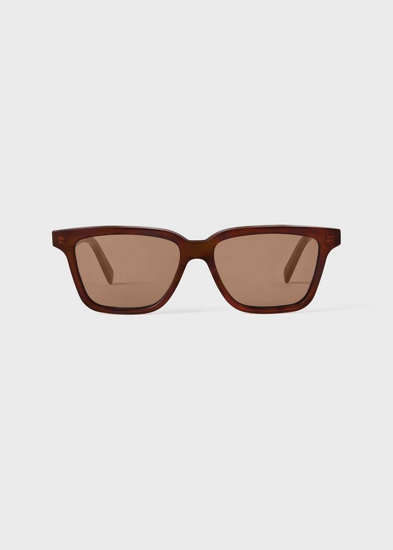 The Squares sunglasses umber 1