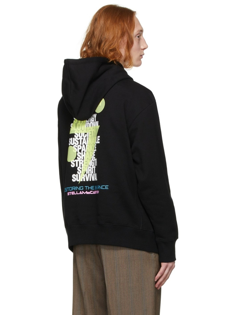 Black Tom Graphic Logo Hoodie 3