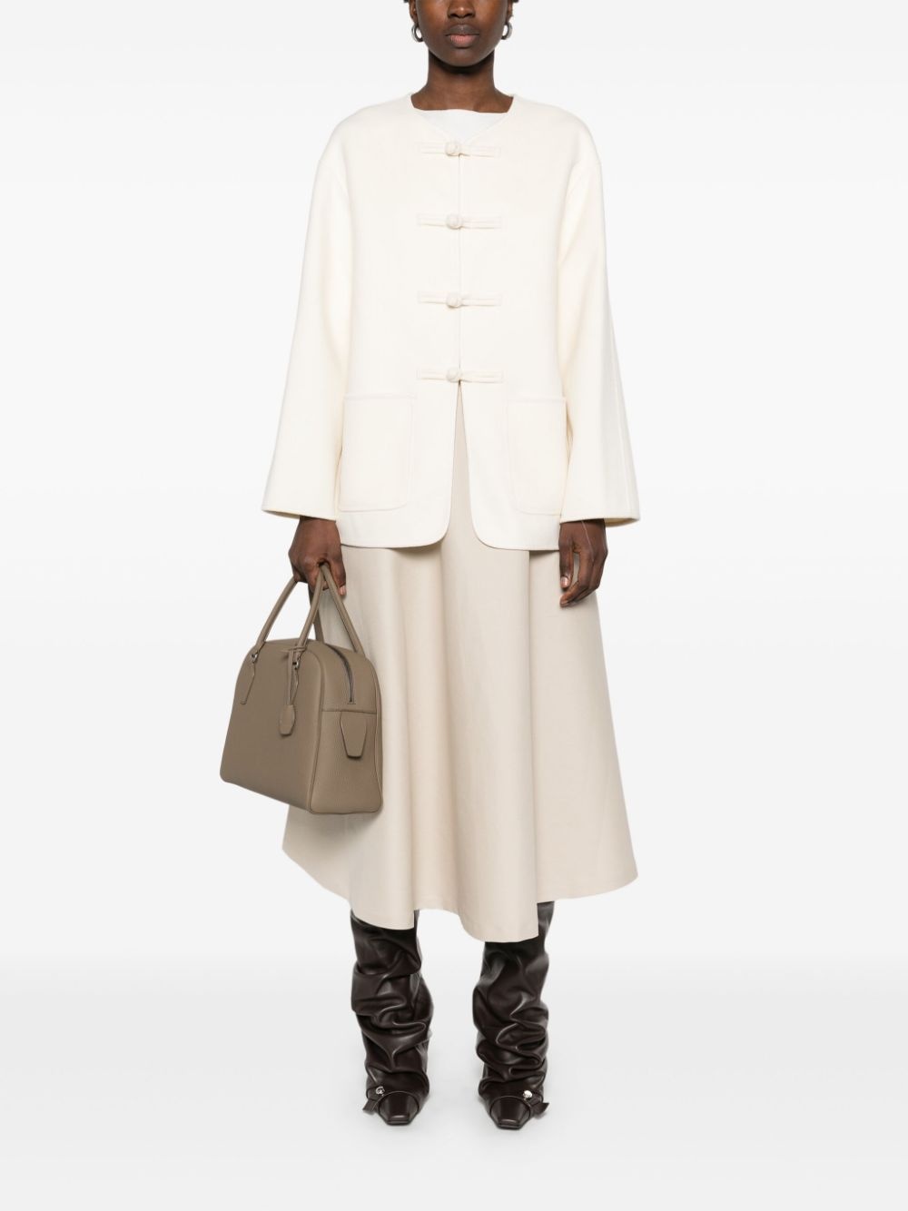 braid-trim jacket - 2